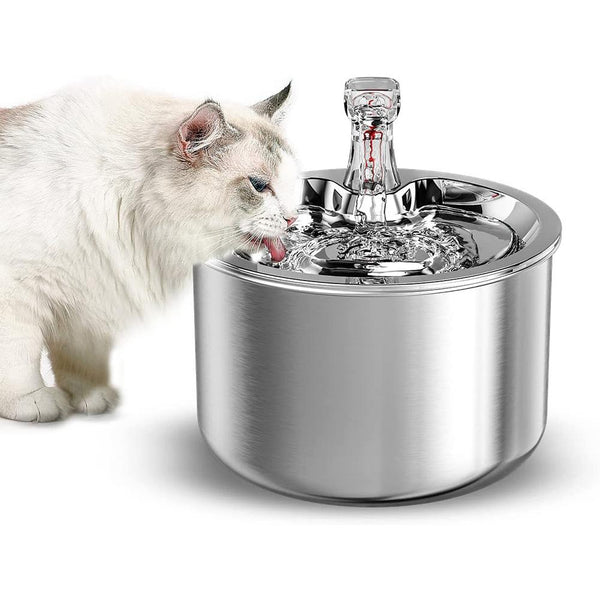 Automatic Stainless Steel  Cat Water Fountain